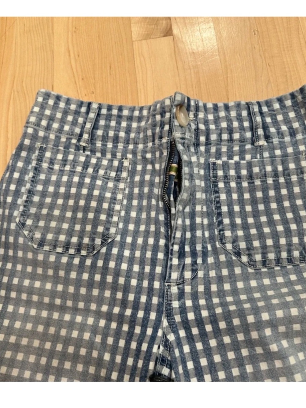 Anthropologie - Pilcro The Skipper Gingham Picnic Pants - Picture 5 of 8